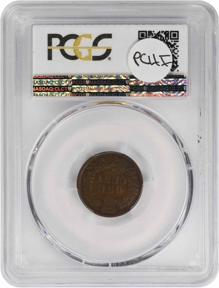 1878 Indian Cent VF20 PCGS - Image 2 of 2