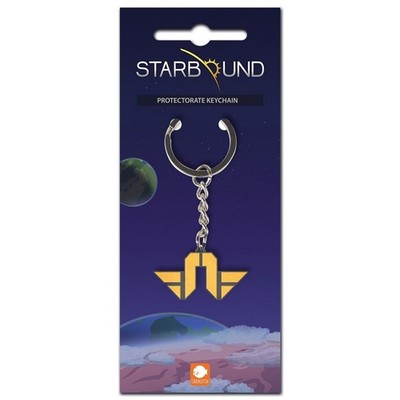Starbound Terrene Protectorate Logo Metall Schlüsselanhänger Keychain, NEU&OVP