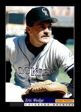 1994 Pinnacle Score Eric Wedge #643 Colorado Rockies MLB Baseball