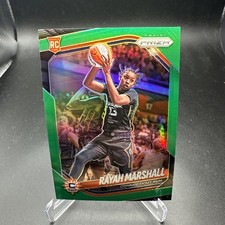 2025 WNBA Prizm Green Prizm Rayah Marshall RC #47 Sun