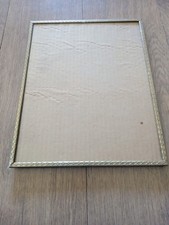 Vintage Gold Plated Picture Frame 8" x 10"