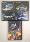 Sly Cooper 1 2 3 Trilogy PS2 3 Game Bundle Lot Complete CIB Black Label Reg Card