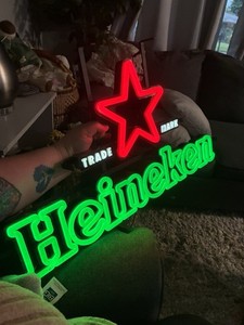 Heineken Lighted Sign | eBay