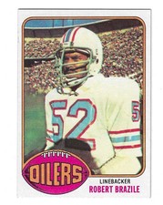 1976 Topps Robert Brazile#424 Rookie card - Sharp!. rookie card picture