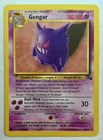 Gengar 20/62 Fossil Non-Holo Rare Vintage Raw - Pokemon Card TCG