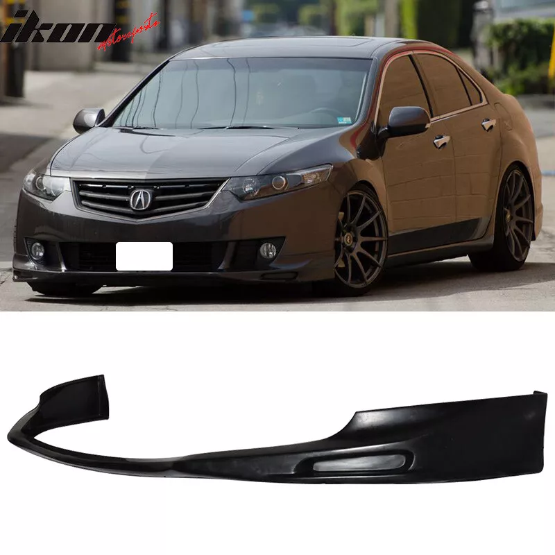 Fits 09 10 Acura TSX CU1 JDM S Style Front Bumper Lip Spoiler PU