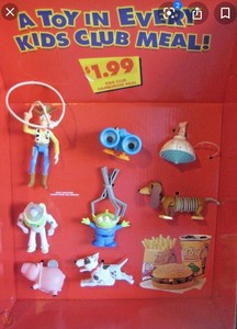 burger king toy story 1996