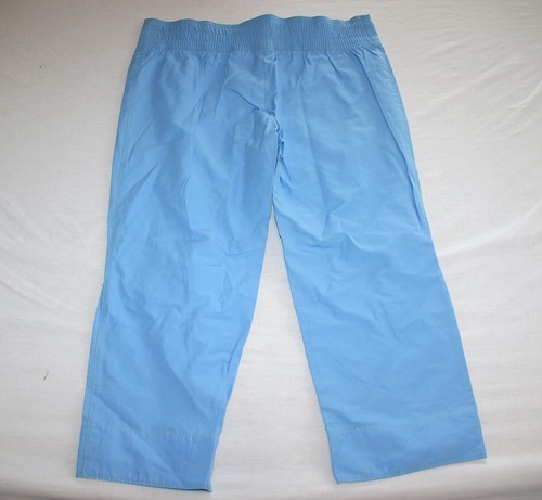 Nike Cropped Dress Pant Golf Womens L 12 14 XL NEW Blue - Picture 4 of 4