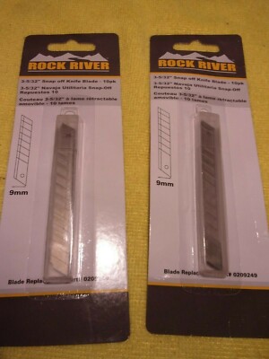 (20) 13 Segment Snap Off Utility Knife Blades