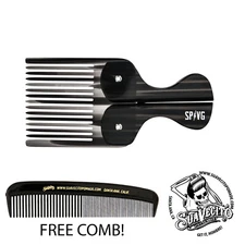 Suavecito X Violent Gentlemen Folding Pocket Beard Comb