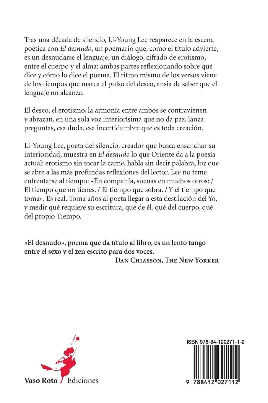 Thumbnail - Li-young Lee El Desnudo (taschenbuch)