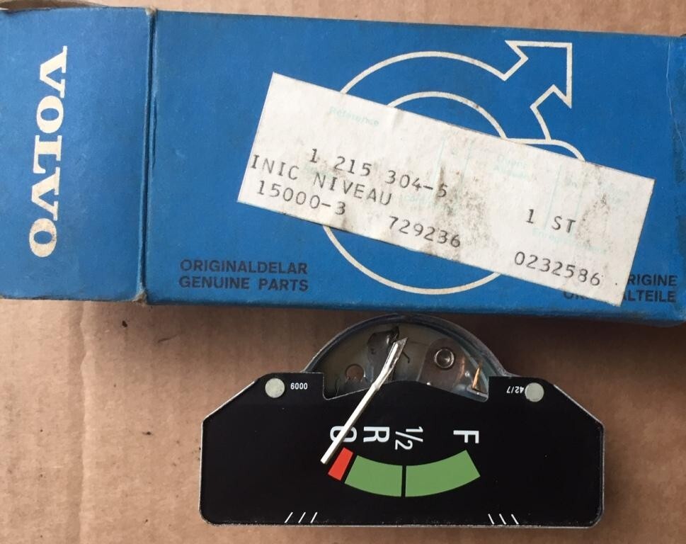 Jauge carburant Volvo 260 pour remplacer le compteur essence défectueux de 1979