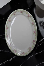 Charles Field Haviland Limoges GDA France Platter Roses 11"