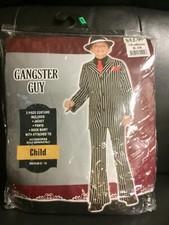 GANGSTER GUY Roaring 30  s Mobster cosplay Child M boys costume