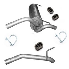 Endschalldämpfer + Endrohr Auspuff  Opel Opel Astra J 1.4 Ecotec +Montageteile