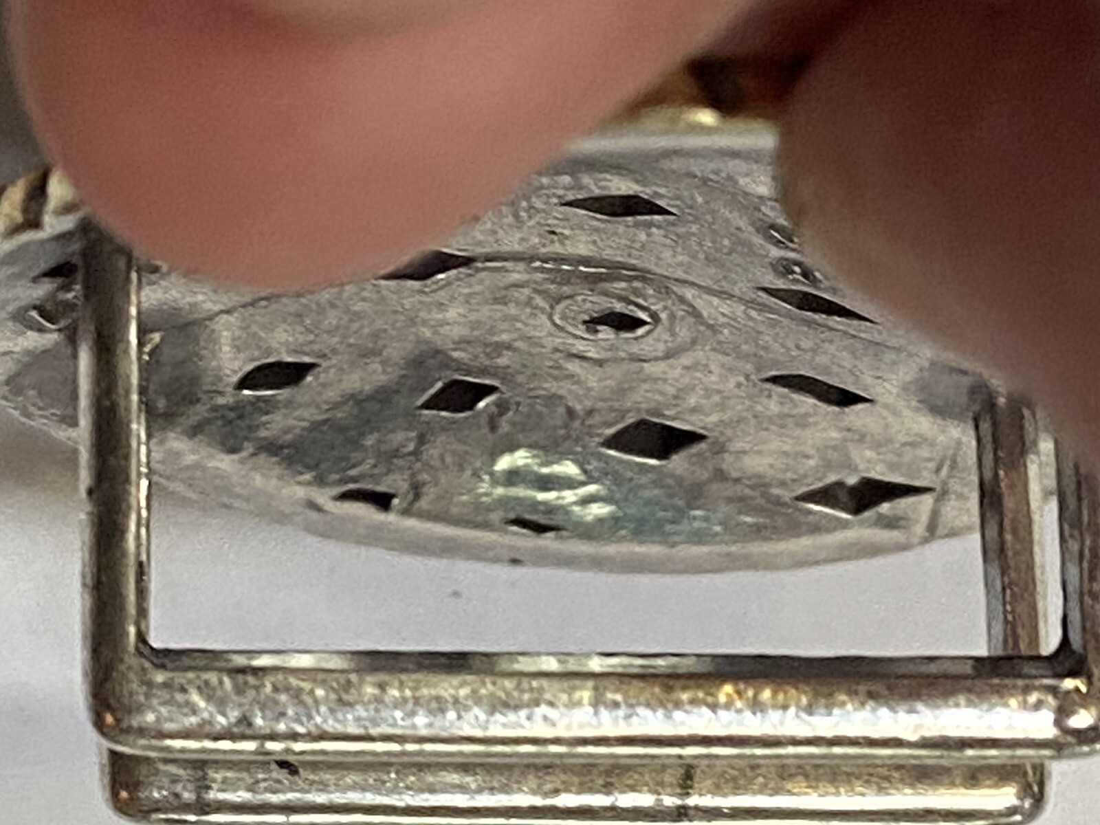 Vintage Signed TERRY STACK 1997 Statement Gold/Si… - image 8