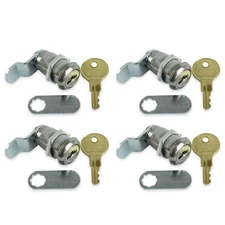 4 Pack Rv Compartment Door Cam Lock 1 1/8 Inch Camper Trailer Motorhome Storage