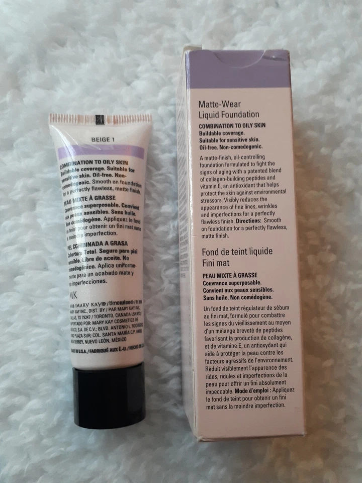 MaryKay TIMEWISE MATTE WEAR LIQUID FOUNDATION (Various) #DISC'D Exp'd. - Image 4 of 4