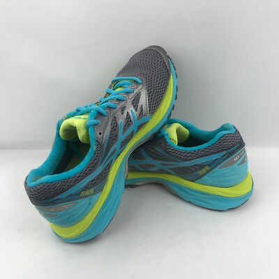 Asics Gel Cumulus 18 Womens Green EXCELLENT ASICS Shoe Blue Aqua