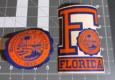 1930s University of Florida UF Vintage LABELS Stickers SEAL