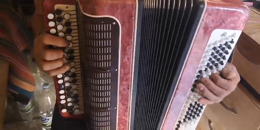 Video test!Original USSR Button Accordion KIROVSKY