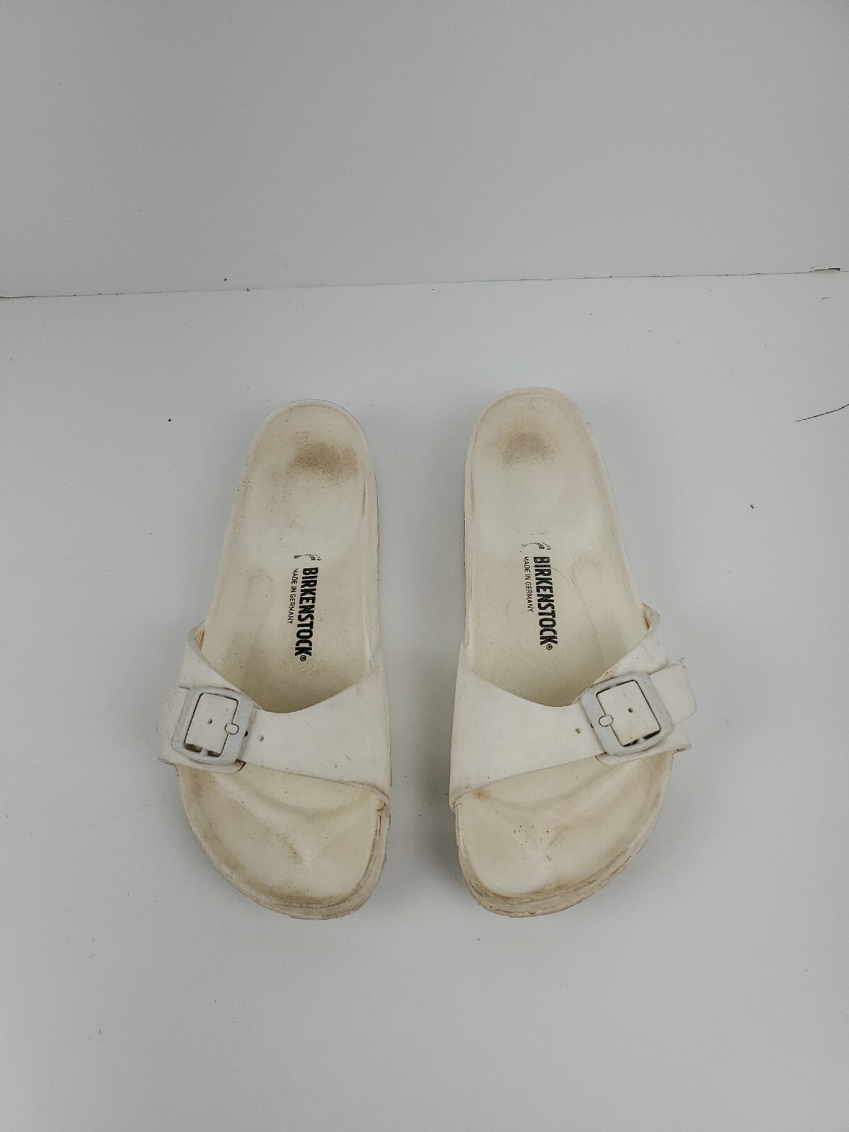 BIRKENSTOCK Sandals Madrid EVA Rubber One Strap Slip … Gem