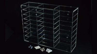 Carat XDR24 Deck Rack (24 Decks), Spielkarten Display, Deck Protektoren 