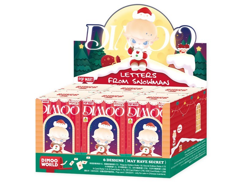 DIMOO Letters from man シリーズ　6点セット DIMOO Letters from man シリーズ 6点セット Pop Mart Dimoo