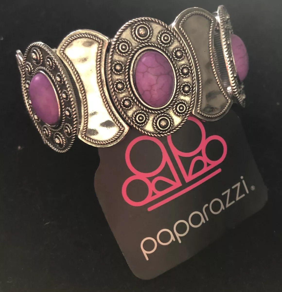 Paparazzi purple outlet stretch bracelet