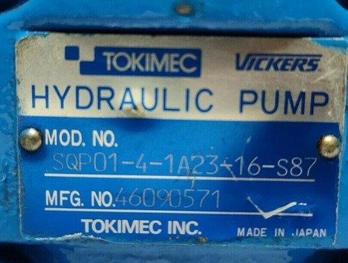 Tokimec Vickers SQP01-4-1A23-16-S87 Hydraulikflügelpumpe - GEPRÜFTE Pumpe - Bild 5 von 10