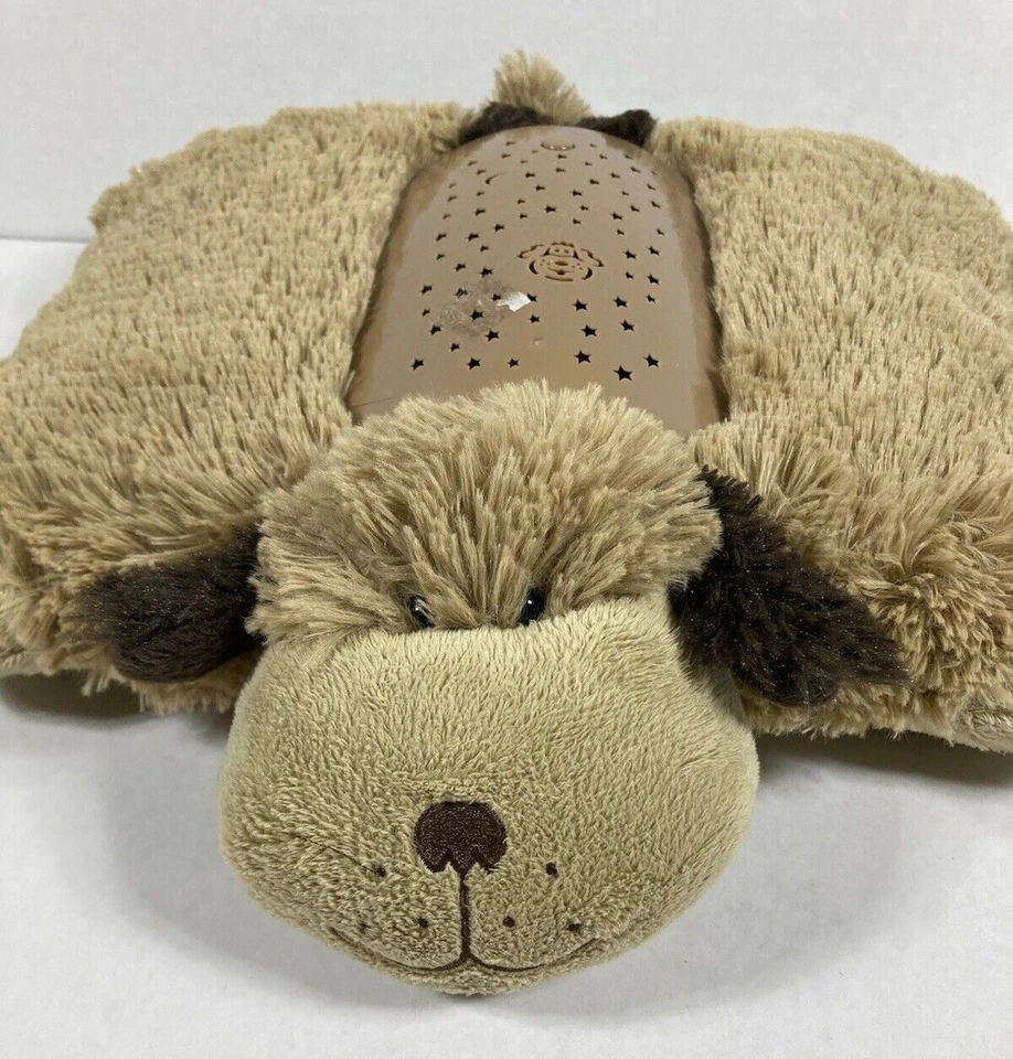 Dream Lites Pillow Pets Puppy Plush Night Light Dog Stuffed TESTED WORKS 12" - Image 2 of 4
