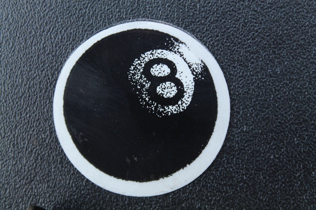 スケートボード 90s' stussy made in USA 80 logo black L スケート