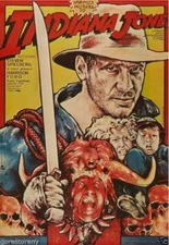 74186 INDIANA JONES AND THE TEMPLE OF DOOM Raiders Arc Wall Print Poster US