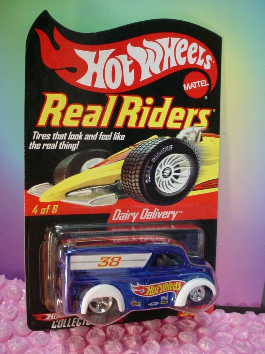 2006 RLC Hot Wheels Real Riders DAIRY DELIVERY 4/6 ∞Blue 2006 RLC Hot Wheels Real Riders DAIRY DELIVERY 4/6 ∞Blue