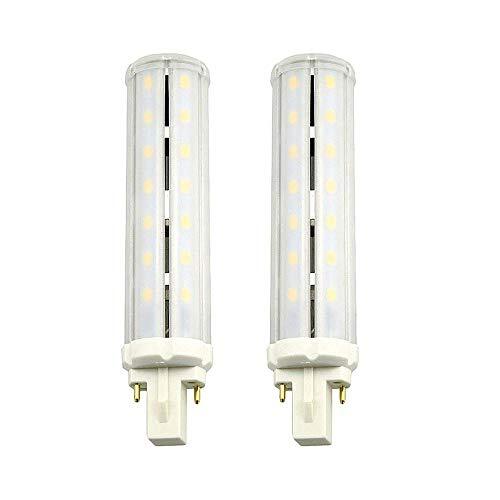 Luxvista 12W G24 Lampada di LED a 2 pin Bianco Caldo 3000K 24W CFL di (O1A)