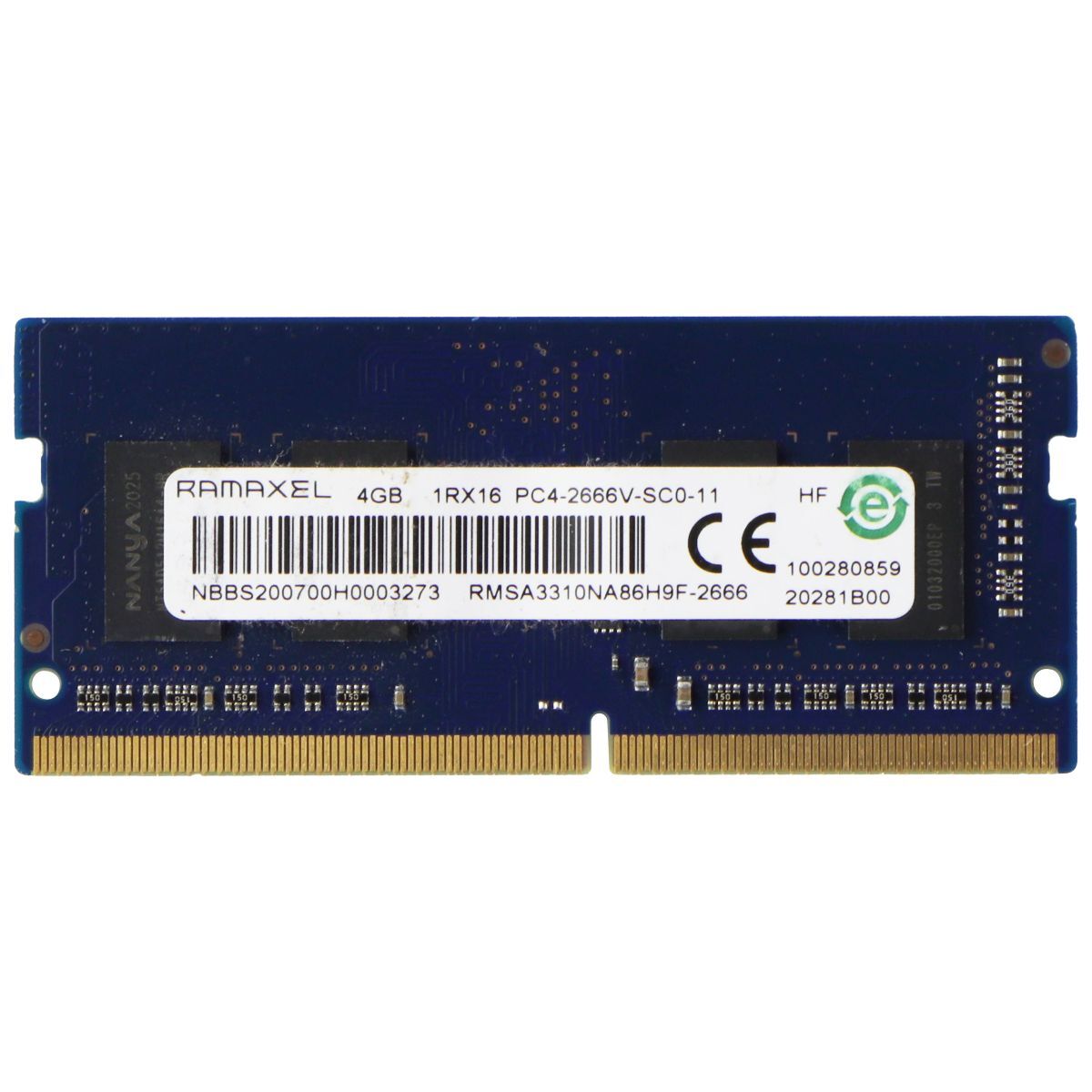 Ramaxel 4gb Ddr4 Laptop Memory RAM 1rx16 Pc4-2666v Ramaxel 4gb Ddr4 Laptop Memory RAM 1rx16 Pc4-2666v