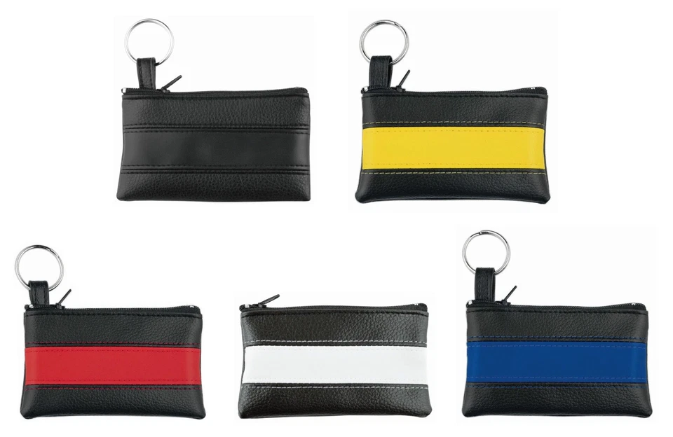 ORGAEXPERT Schlüsseltasche Schlüsseletui viele Farben Mappe Mäppchen Schlüsselring anhänger