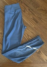Under Armour Compression Leggings Active Pants Women's Size S Blue