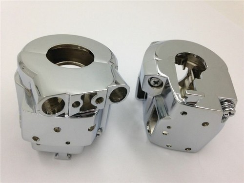 Chrome Switch Housing Cover For Suzuki GSXR600/750/1300 2008-16 GSXR1000 2007-08 - Picture 3 of 6