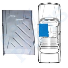 F&uuml;r Mercedes W123 1975-1985 Vorne Boden Reparaturblech / Links