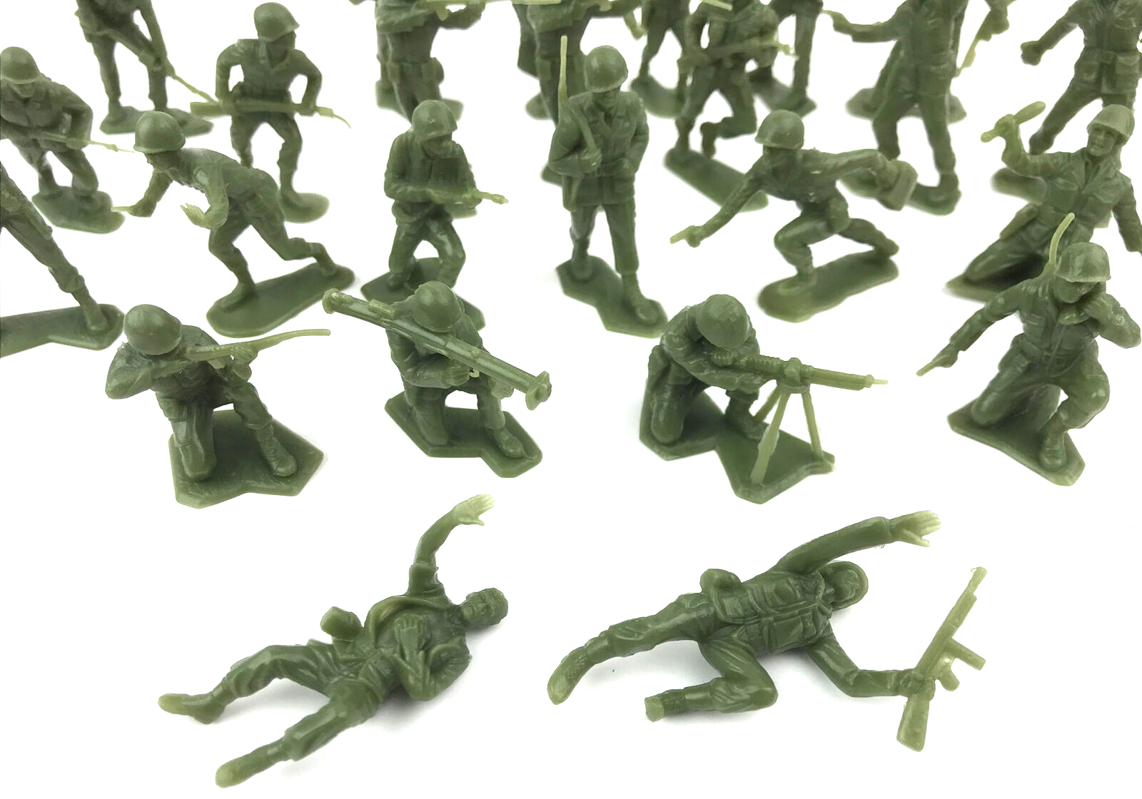 Vintage Marx Desert Fox Play Set Toy Replacement Parts Army Green