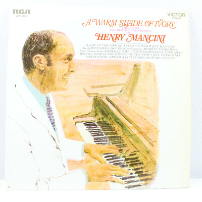 A Warm Shade of Ivory Henry Mancini Vintage Vinyl Record LP VG+ LSP-4140