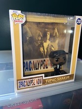 Funko Pop! Cubierta de álbum con estuche: Tupac Shakur #28