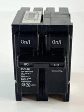 EATON-110 Amps-BRHDX2110-Circuit Breaker- 2-Pole 120/240V-Black HACR