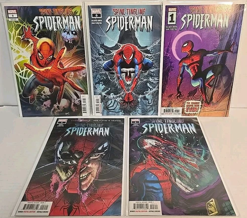 SPINE-TINGLING SPIDER-MAN 0-3 LOT OF 5 MARVEL COMICS 2023