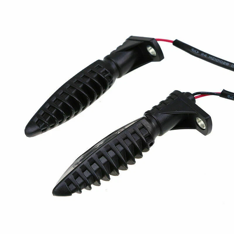 Par de luces de giro LED delanteras ámbar aptas para BMW R 1200 S 2006-2008 Foto 4 de 4