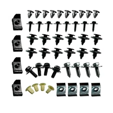 50Pcs Engine Splash Shield Fender Bumper Screw Clips Rivet Fastener For Toyota