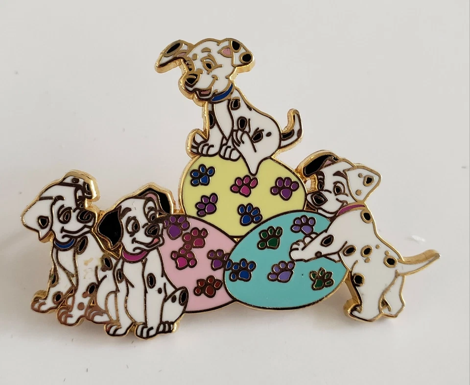 DISNEYSHOPPING-101 DALMATIANS EASTER SERIES LE 250 PIN-FREE SHIPPING! - Image 2 of 4