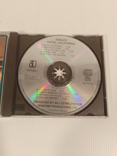 THE EAGLES HOTEL CALIFORNIA ASYLUM RECORDS 253 051 MADE IN WEST GERMANY - Picture 3 of 4