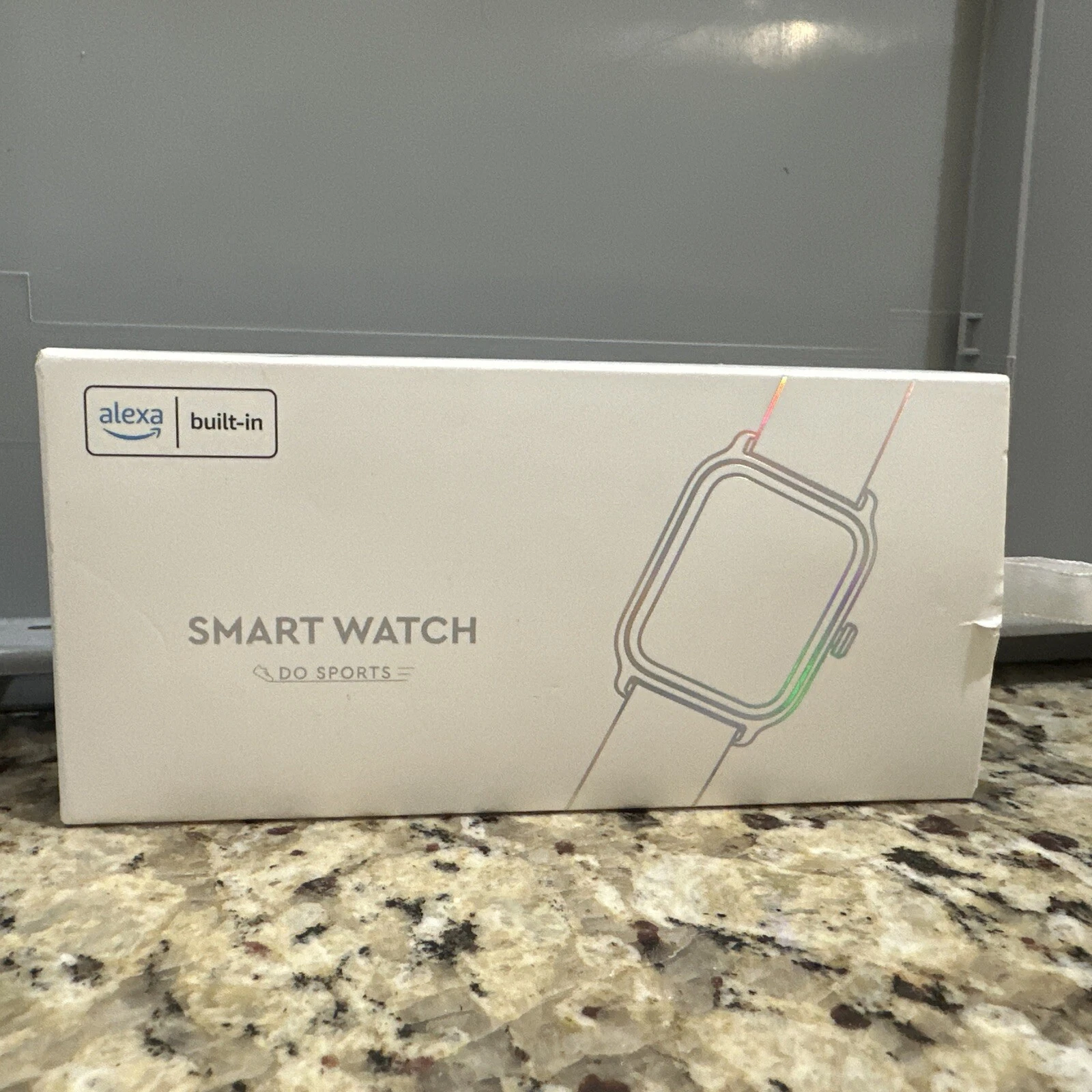 Do Sports Fitness Smart Watch IDW19 (Pink) w/ Alexa Built-In Open Box